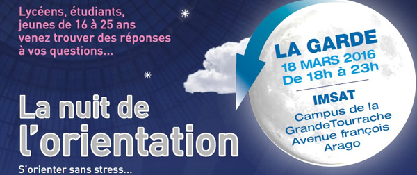 Nuit de l'Orientation le 4/03 et 18/03