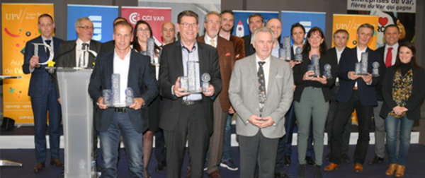 Six lauréats pour la 7ème édition du Top500 Var Entreprises