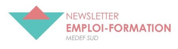 Newsletter Emploi-Formation Medef Sud - octobre 2019