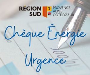 UN CHÈQUE URGENCE ÉNERGIE POUR LES ENTREPRISES LES PLUS TOUCHÉES - REGION SUD