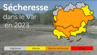Point de situation de la sécheresse dans le Var en 2023