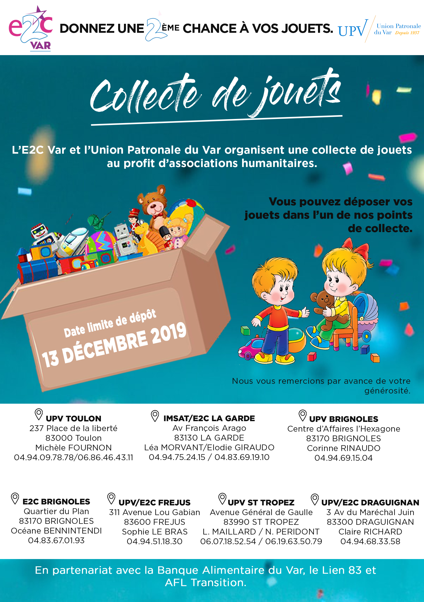 2019 collecte jouets var